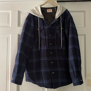 Wrangler authentics Flannel shirt jacket (NWOT)